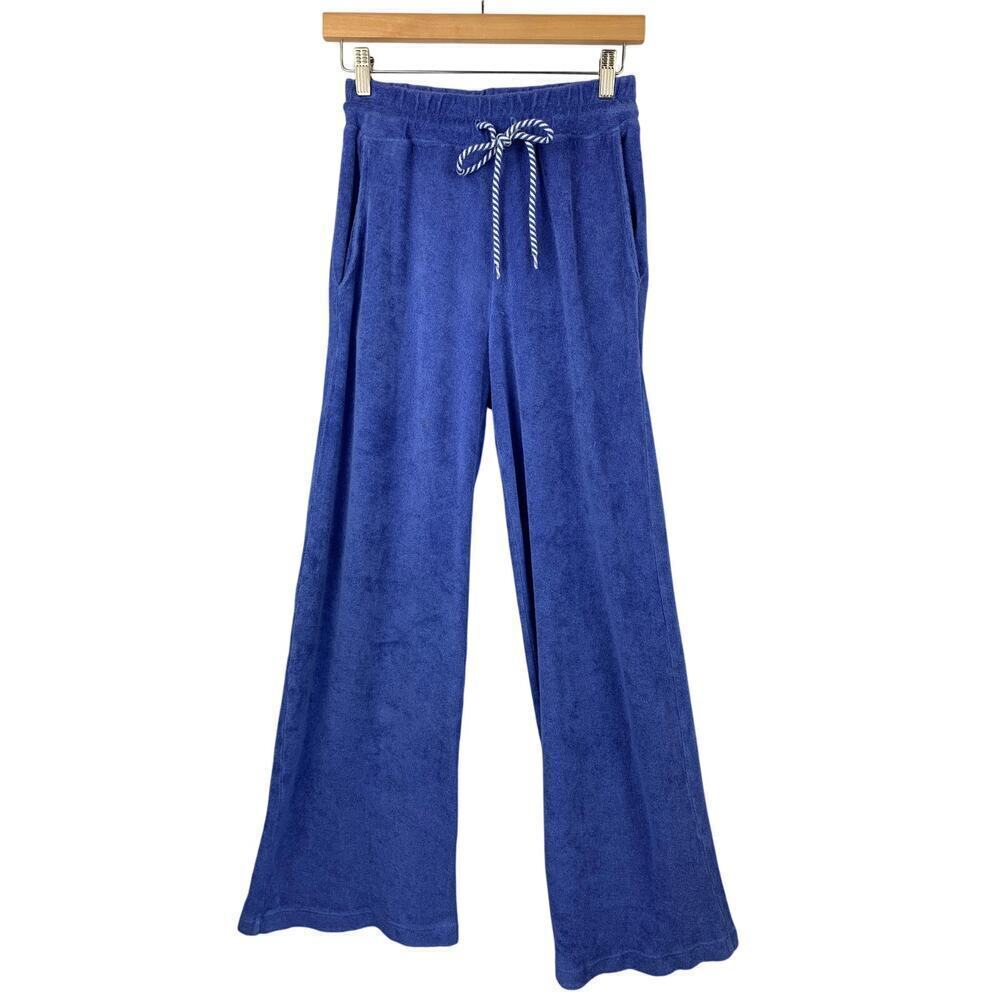 Women's Sundry *NWT* Blue Lounge Pants with Drawstrings, 100% Cotton - Size XS